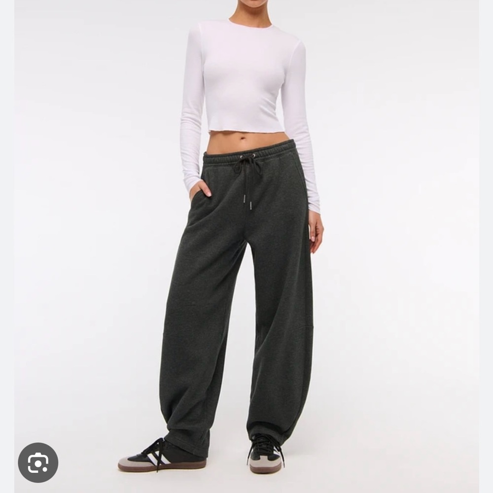 Abercrombie & Fitch Charcoal Joggers